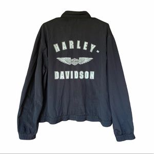 Harley Davidson Vintage Riding Windbreaker Jacket